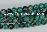 CCO141 15.5 inches 6mm round dyed natural chrysotine beads