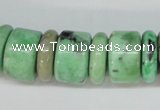 CCO19 15.5 inches 6*14mm & 12*18mm rondelle natural chrysotine beads