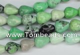 CCO20 15.5 inches 8*10mm teardrop natural chrysotine beads