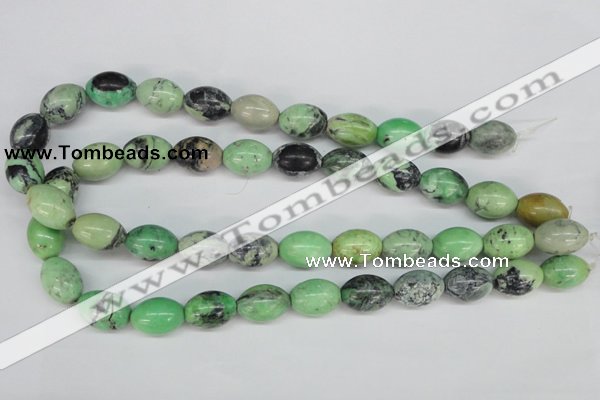 CCO23 15.5 inches 13*18mm rice natural chrysotine beads