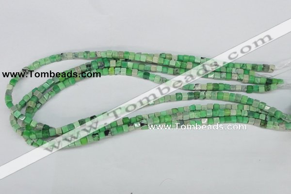 CCO26 15.5 inches 4*4mm cube natural chrysotine beads