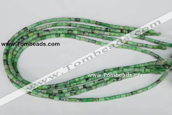 CCO30 15.5 inches 4*6mm column natural chrysotine beads