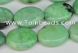 CCO37 15.5 inches 15*20mm oval natural chrysotine beads