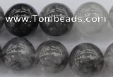 CCQ282 15.5 inches 16mm round cloudy quartz beads wholesale