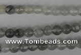 CCQ301 15.5 inches 6mm round cloudy quartz beads wholesale