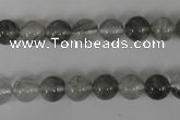 CCQ302 15.5 inches 8mm round cloudy quartz beads wholesale