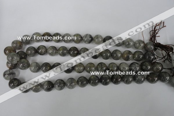 CCQ305 15.5 inches 14mm round cloudy quartz beads wholesale