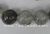 CCQ306 15.5 inches 16mm round cloudy quartz beads wholesale