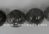 CCQ308 15.5 inches 20mm round cloudy quartz beads wholesale