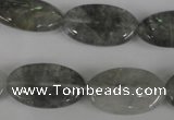 CCQ389 15.5 inches 15*25mm oval cloudy quartz beads wholesale