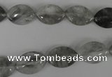 CCQ400 15.5 inches 10*15mm marquise cloudy quartz beads wholesale