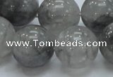 CCQ56 15.5 inches 20mm round cloudy quartz beads wholesale