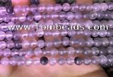 CCQ588 15.5 inches 4mm round cloudy quartz beads wholesale