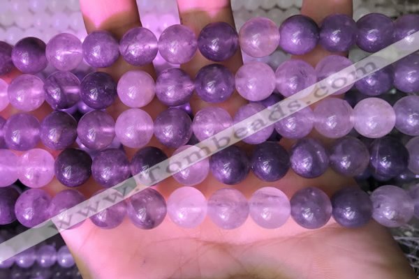 CCQ592 15.5 inches 12mm round cloudy quartz beads wholesale