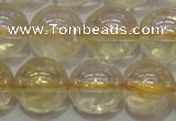 CCR303 15.5 inches 10mm round AB-color natural citrine beads