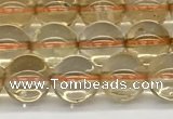 CCR346 15.5 inches 8mm round natural citrine beads wholesale