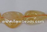 CCR350 15.5 inches 13*18mm - 20*25mm freeform natural citrine beads