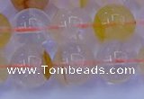 CCR365 15.5 inches 14mm round citrine beads wholesale