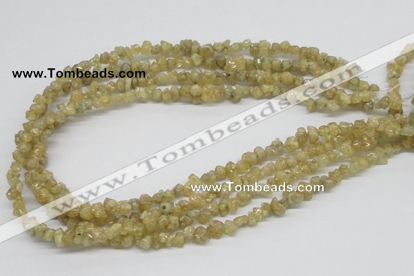 CCR84 15.5 inches 7mm chip citrine gemstone beads wholesale