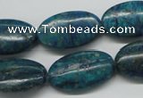 CCS167 15.5 inches 15*25mm oval dyed chrysocolla gemstone beads
