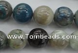 CCS22 15.5 inches 14mm round natural chrysocolla gemstone beads