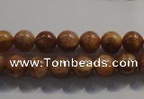 CCS352 15.5 inches 8mm round AB grade natural golden sunstone beads