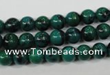 CCS402 15.5 inches 8mm round dyed chrysocolla gemstone beads