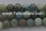 CCS41 15.5 inches 6mm round natural chrysocolla gemstone beads