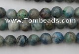 CCS502 15.5 inches 8mm round natural chrysocolla gemstone beads