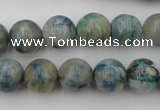 CCS504 15.5 inches 12mm round natural chrysocolla gemstone beads