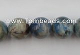 CCS506 15.5 inches 16mm round natural chrysocolla gemstone beads