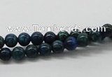 CCS51 16 inches 6mm round dyed chrysocolla gemstone beads wholesale