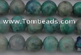 CCS512 15.5 inches 8mm round natural chrysocolla gemstone beads