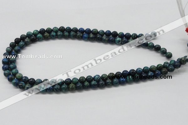 CCS52 16 inches 8mm round dyed chrysocolla gemstone beads wholesale