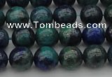 CCS523 15.5 inches 10mm round dyed chrysocolla gemstone beads