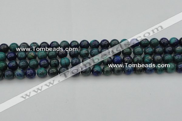 CCS523 15.5 inches 10mm round dyed chrysocolla gemstone beads