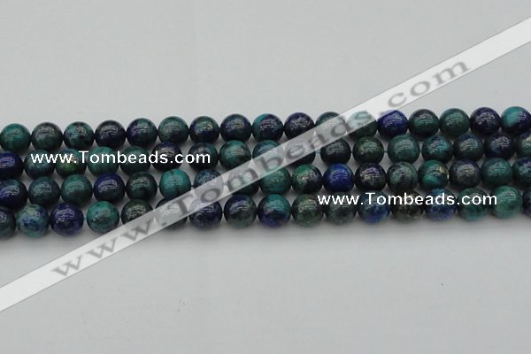 CCS524 15.5 inches 12mm round dyed chrysocolla gemstone beads