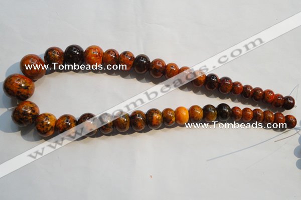 CCS566 15.5 inches 8*10mm - 12*16mm rondelle dyed chrysocolla beads