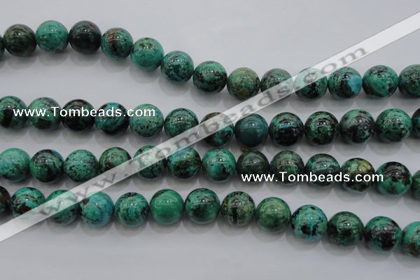 CCS802 15.5 inches 8mm round natural Chinese chrysocolla beads