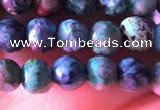 CCS852 15.5 inches 8mm round natural chrysocolla beads wholesale