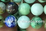 CCS866 15.5 inches 8mm round chrysocolla gemstone beads