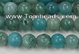 CCS872 15.5 inches 4mm round natural chrysocolla gemstone beads