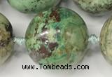 CCS905 15.5 inches 16mm round natural chrysocolla gemstone beads