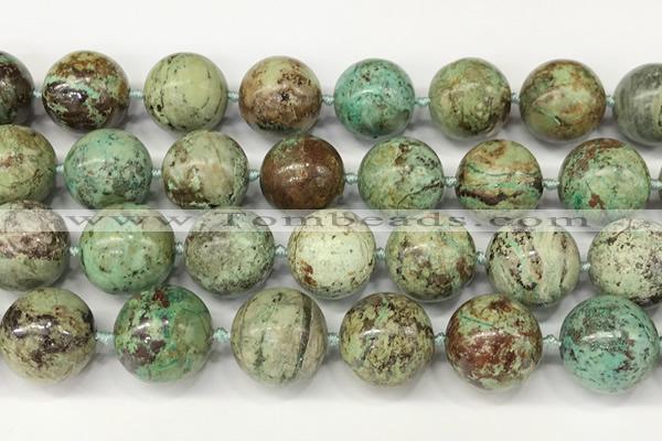 CCS905 15.5 inches 16mm round natural chrysocolla gemstone beads