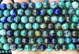 CCS951 15 inches 8mm round chrysocolla gemstone beads