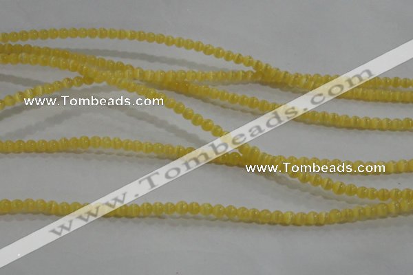 CCT1107 15 inches 2mm round tiny cats eye beads wholesale