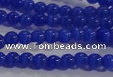 CCT1121 15 inches 2mm round tiny cats eye beads wholesale