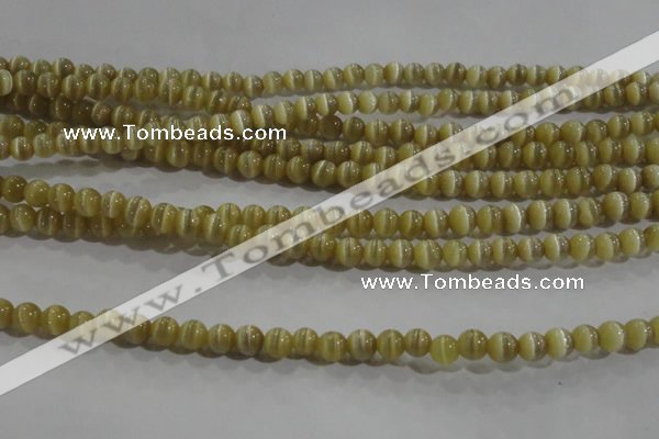 CCT1147 15 inches 3mm round tiny cats eye beads wholesale