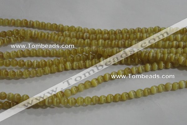 CCT1148 15 inches 3mm round tiny cats eye beads wholesale