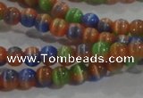 CCT1174 15 inches 3mm round tiny cats eye beads wholesale